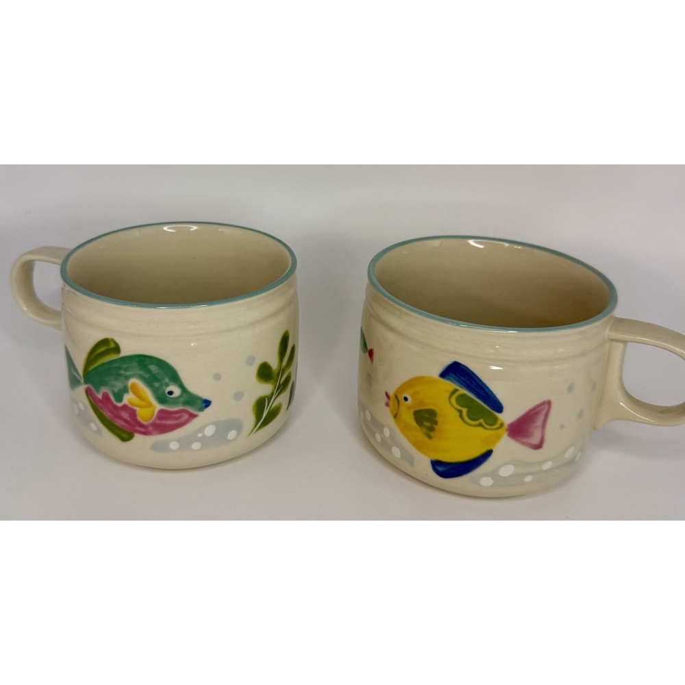 Barrier Reef Collection Coffee Mug Tea Cup from Studio Nova Set Of 2